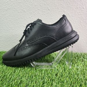 Men’s Cole Haan Grand+ Wingtip Oxford Leather Casual Lace Up Dress Shoe Black 11